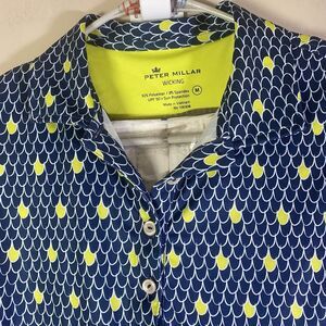 Peter Millar Golf Shirt Polo Ladies Medium Sleeveless Wicking Stretch UPF 50+